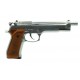 Страйкбольный пистолет WE M92 Long GBB Gas Full metal Chrome 6mm 25BBs [WE-M006]